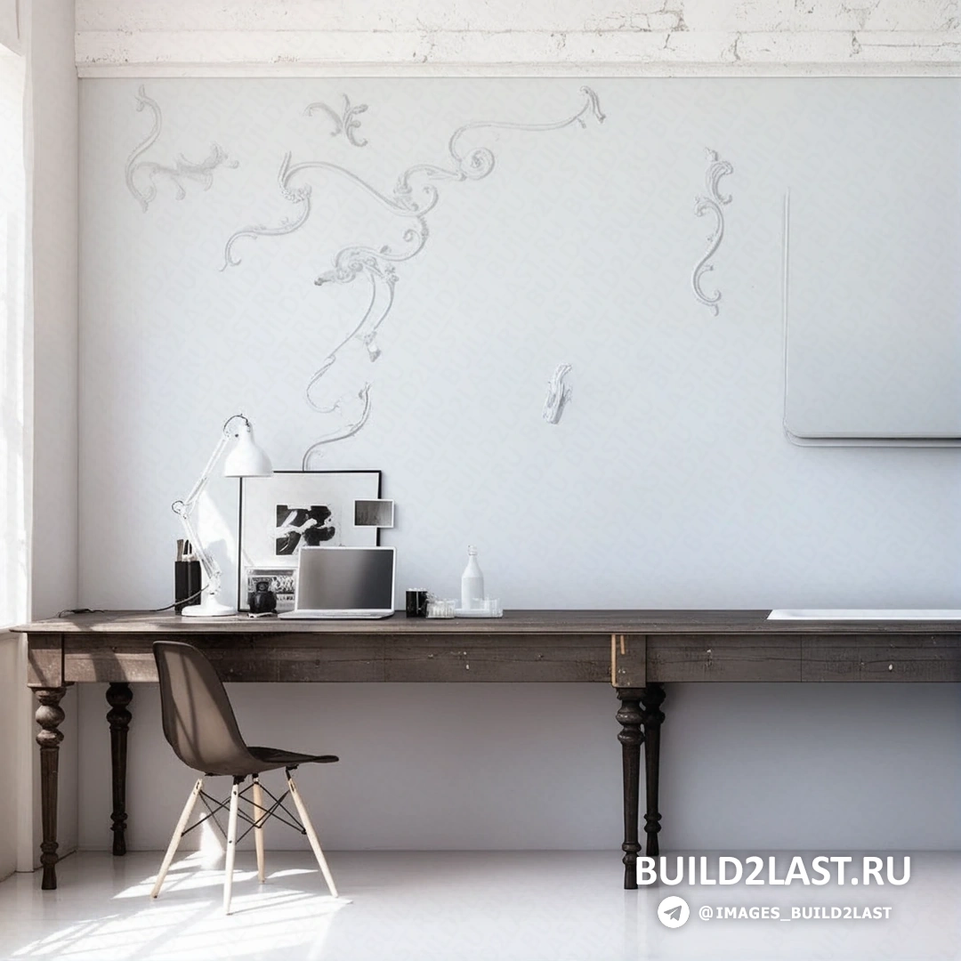 Белая вытяжка на кухне в техно-стиле с итальянским дизайном