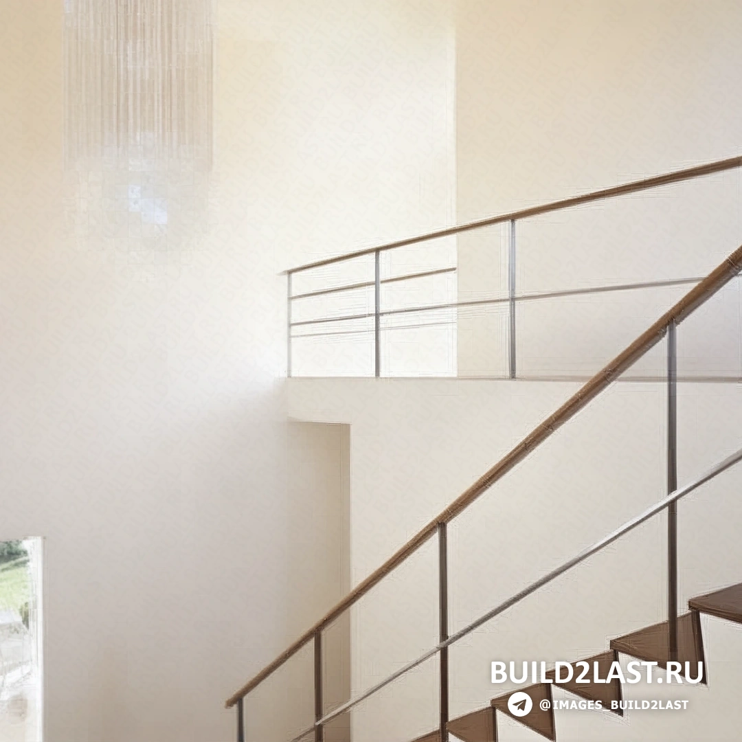 Бетонный дом с гаражом и частным садом на заднем дворе