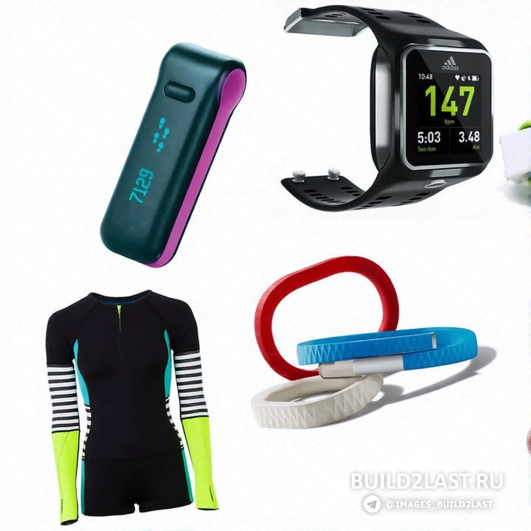 Фитнес-трекер на руке человека, отслеживающий шаги и сердечный ритм