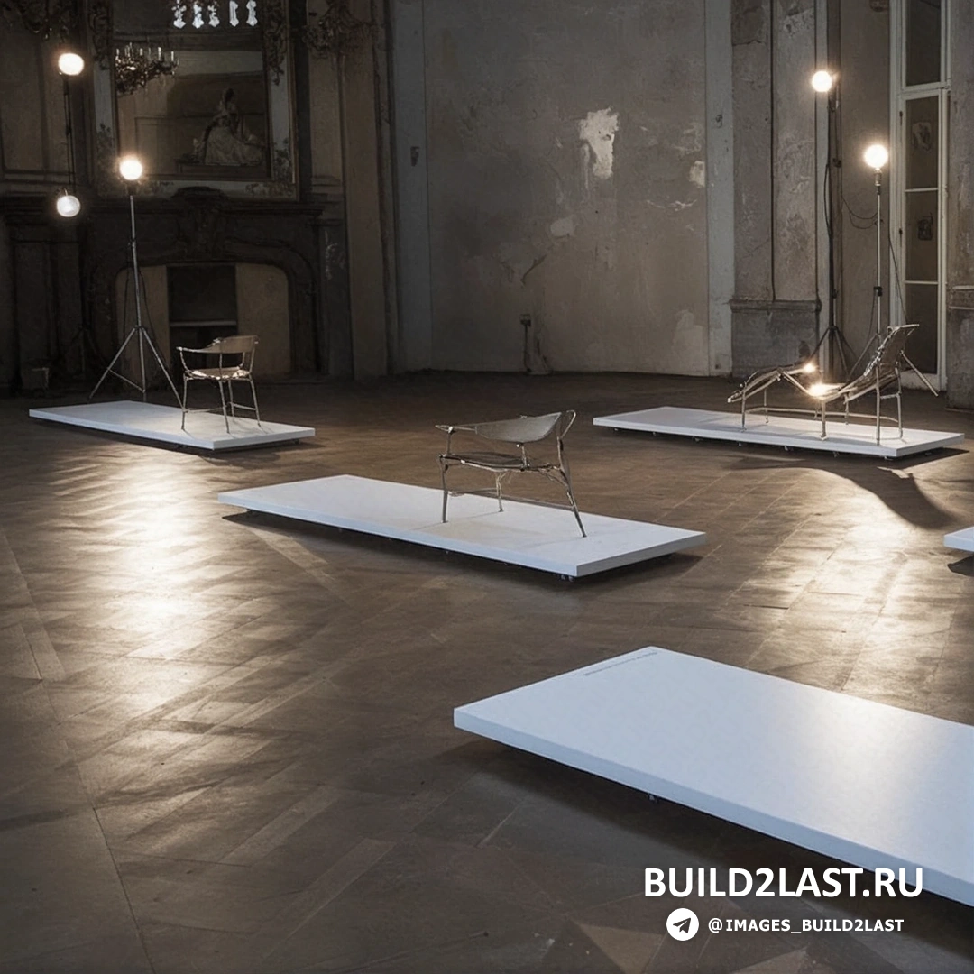 Общий вид коллекции стульев Bronze Age в современном интерьере