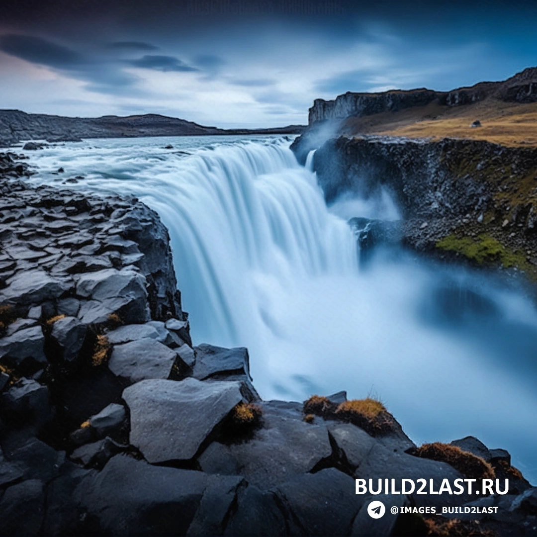 Плавучие цветы на озере с зеркальной водой, отражающей небо и облака