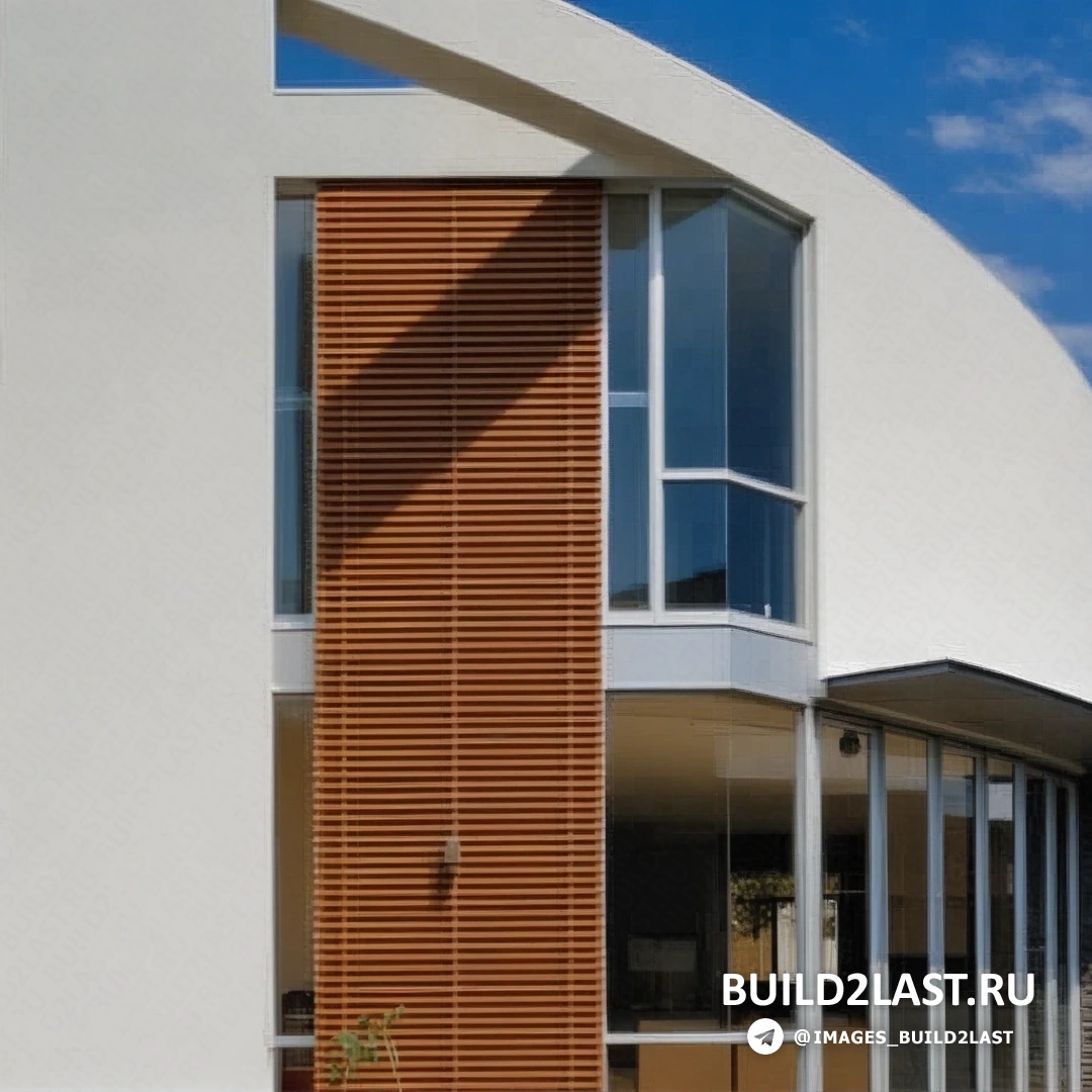 Современный дом, разделённый на три зоны для разных поколений