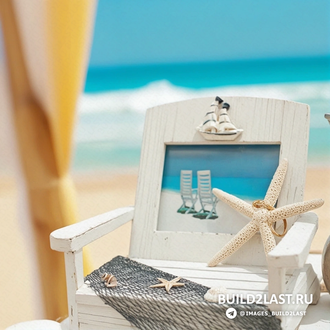 Тематическая лампа в виде корабля на фоне белой стены с морскими мотивами