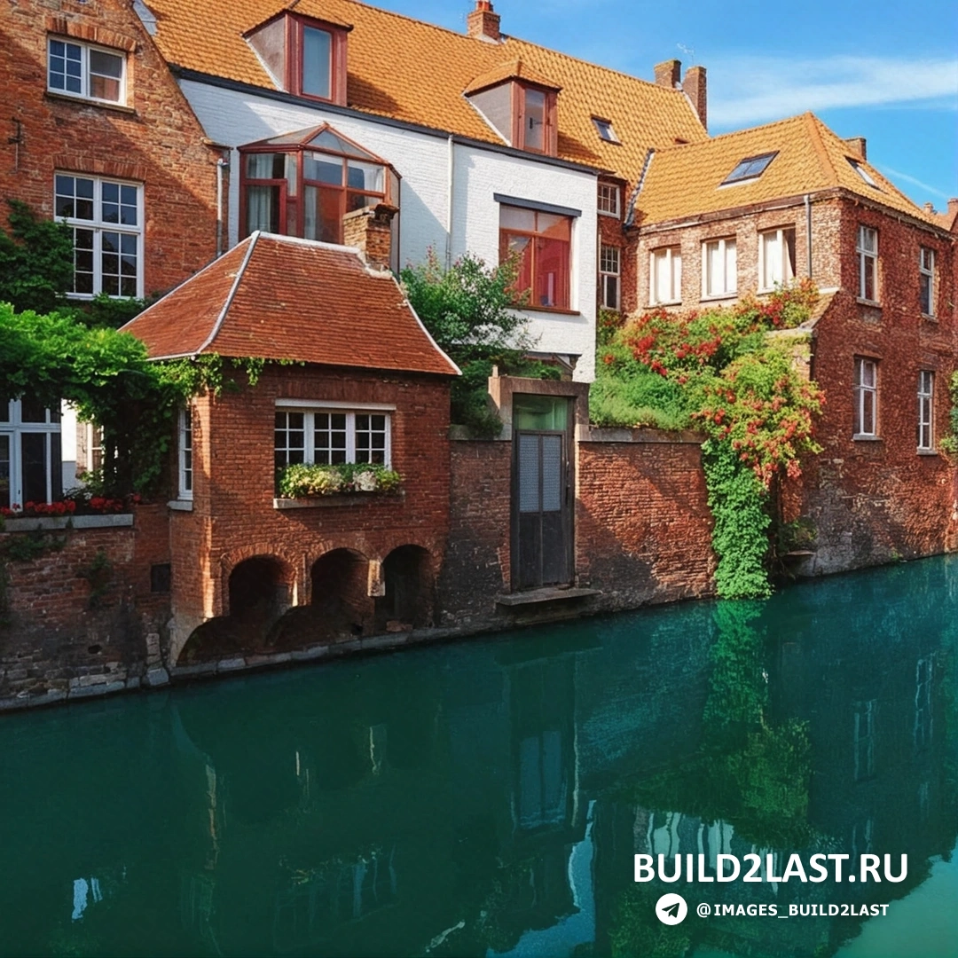 Уютные кафе на площади в Брюгге, окруженные старинными зданиями